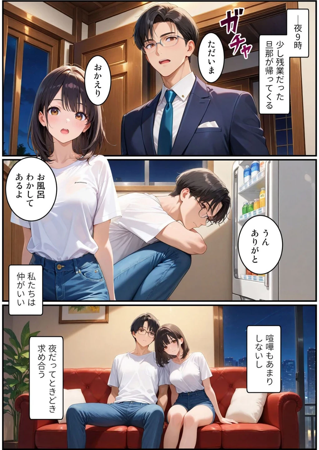 初めてのスワッピング〜色んな感情が入り乱れてすごく乱れた(単話) 画像1