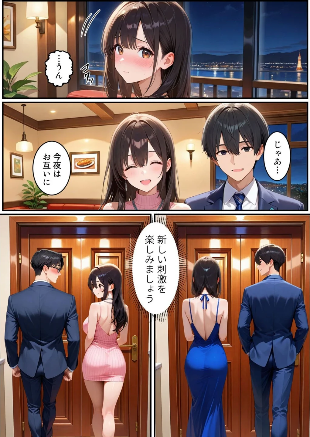 初めてのスワッピング〜色んな感情が入り乱れてすごく乱れた(単話) 画像2
